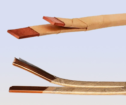 Enamelled Copper Strip