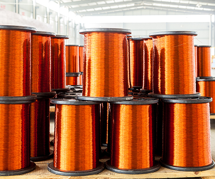 Enamelled Copper Strip